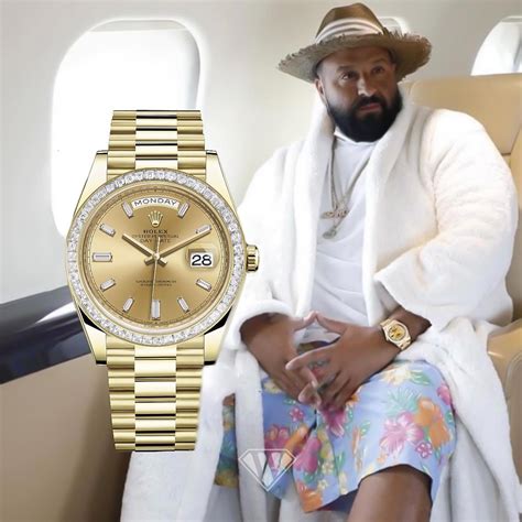 dj khaled presidential mens rolex|dj khaled watches 2022.